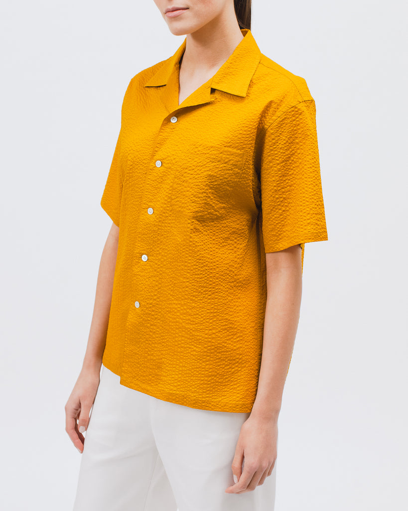 Crepe SS Shirt - Sulphur - [product _vendor]