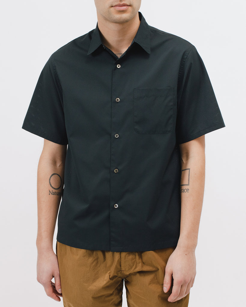 Mesh SS Shirt - Black - [product _vendor]