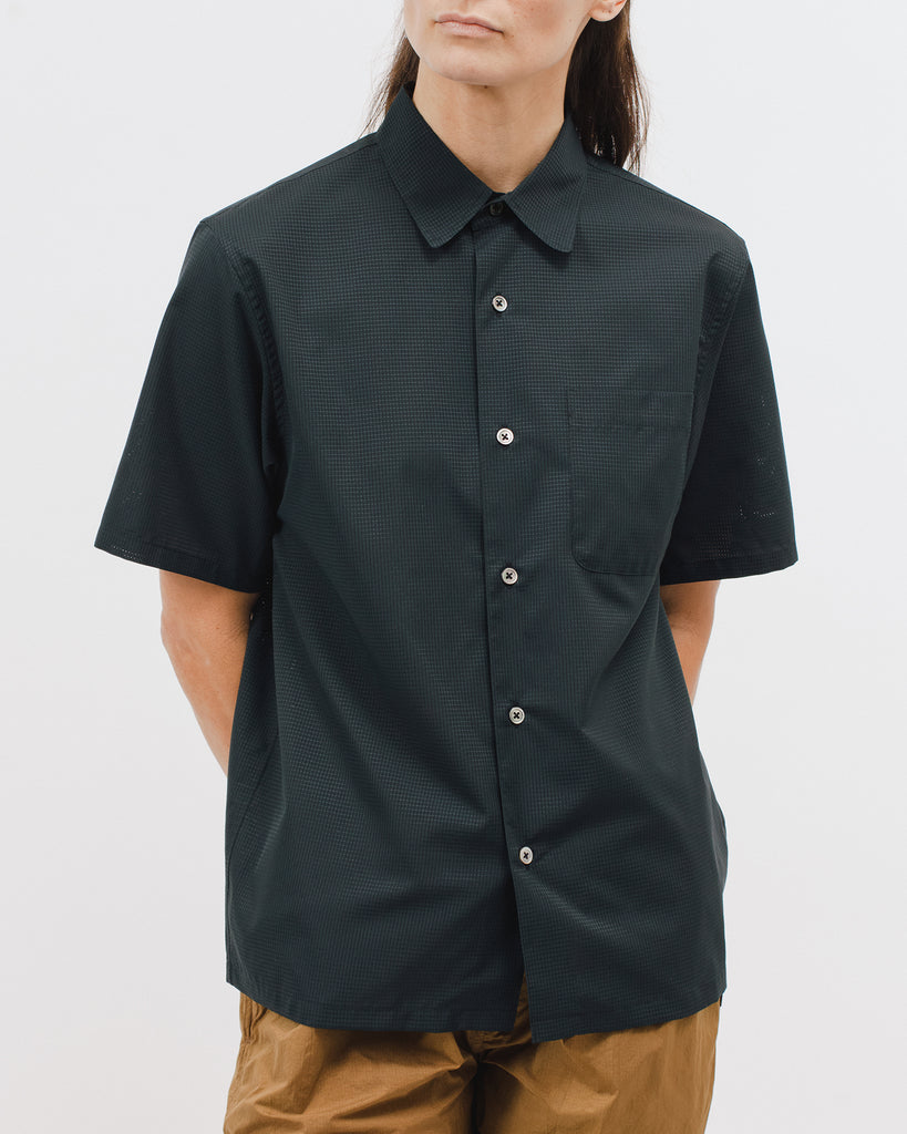 Mesh SS Shirt - Black - [product _vendor]