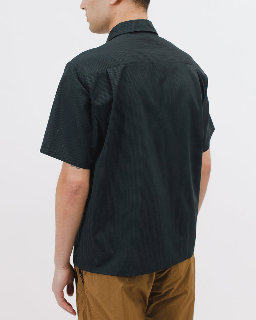 Mesh SS Shirt - Black - [product _vendor]