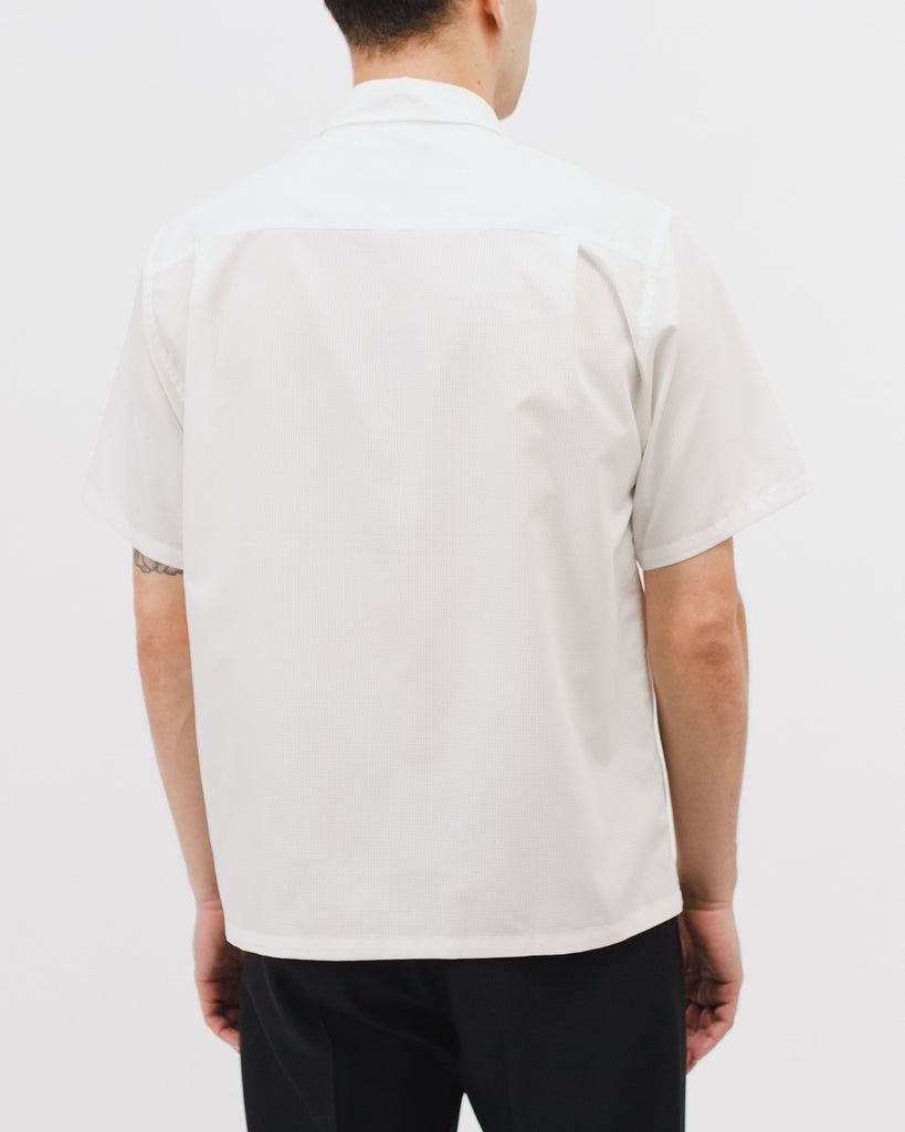 Mesh SS Shirt - Natural White - [product _vendor]