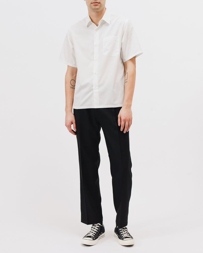 Mesh SS Shirt - Natural White - [product _vendor]