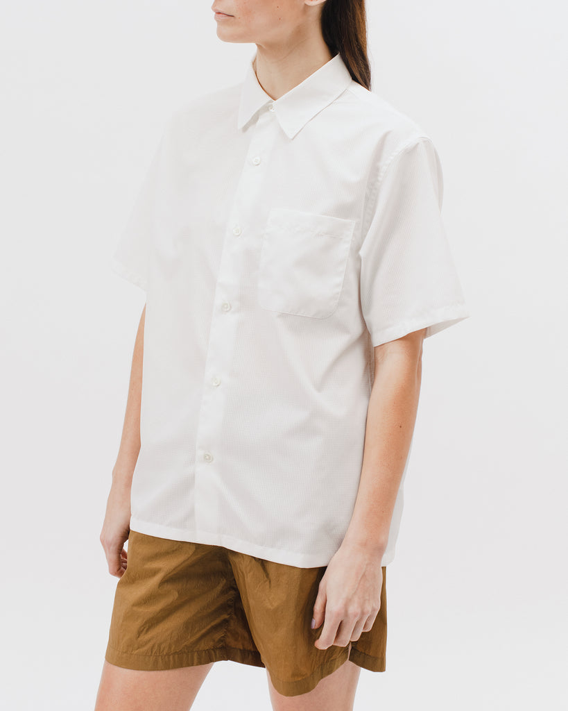 Mesh SS Shirt - Natural White - [product _vendor]