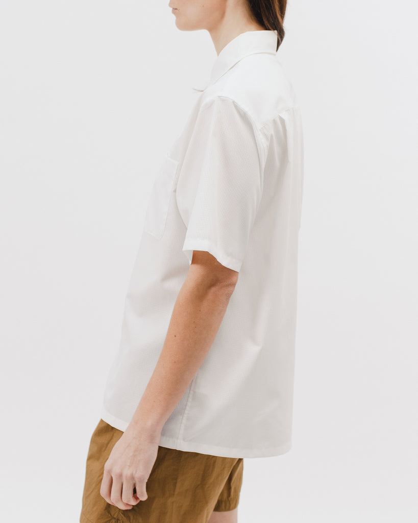 Mesh SS Shirt - Natural White - [product _vendor]