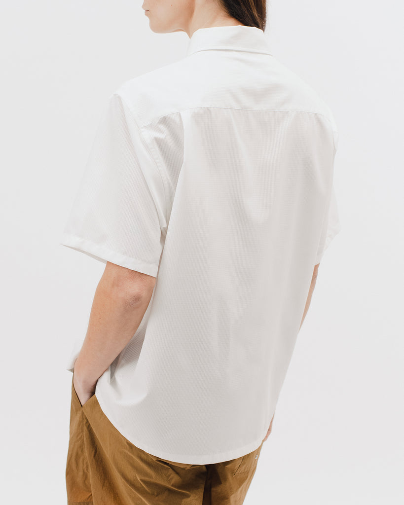Mesh SS Shirt - Natural White - [product _vendor]