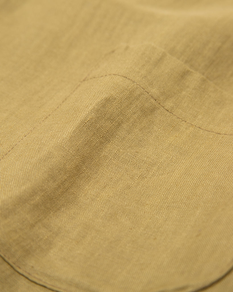 Linen LS Shirt - Olive W