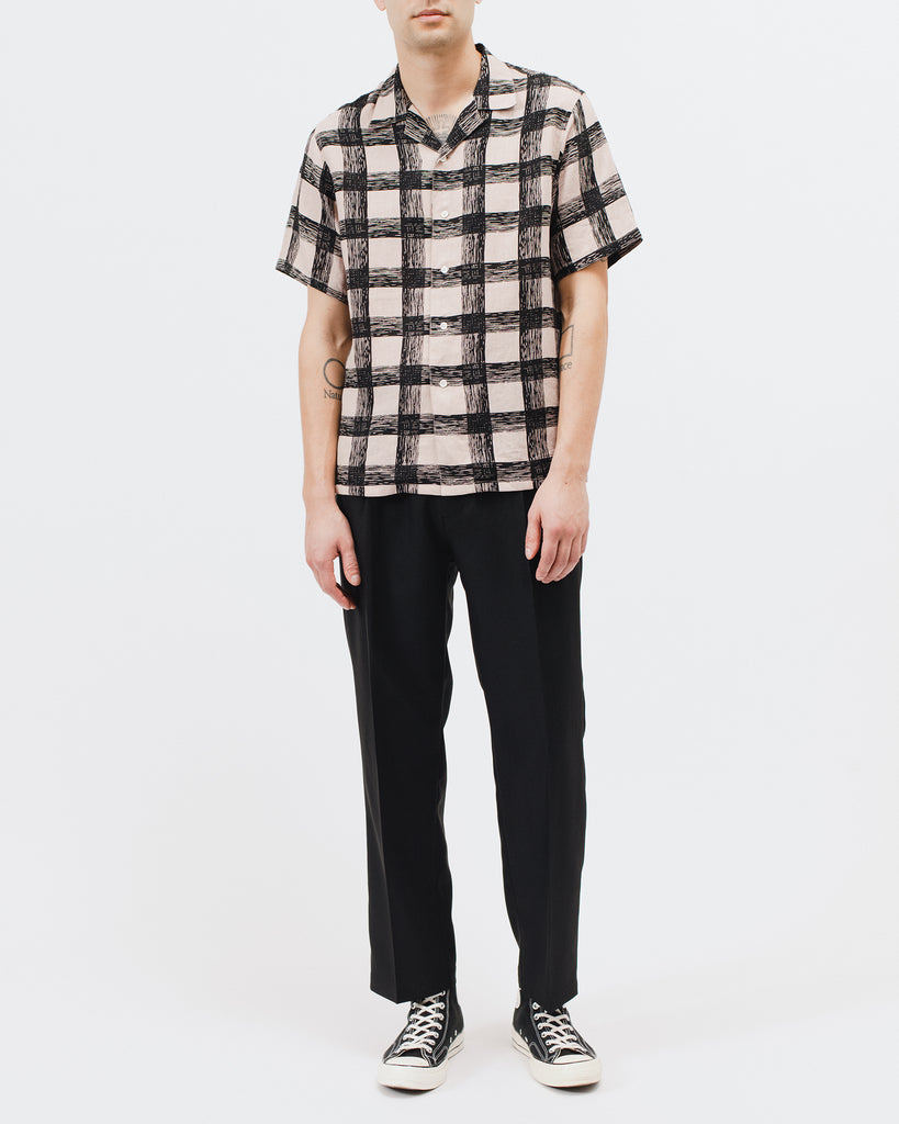 Brush Linen Shirt - Villa Pink - [product _vendor]