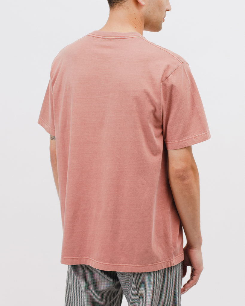 Natural Dyed Block SS Jersey - Brick - [product _vendor]