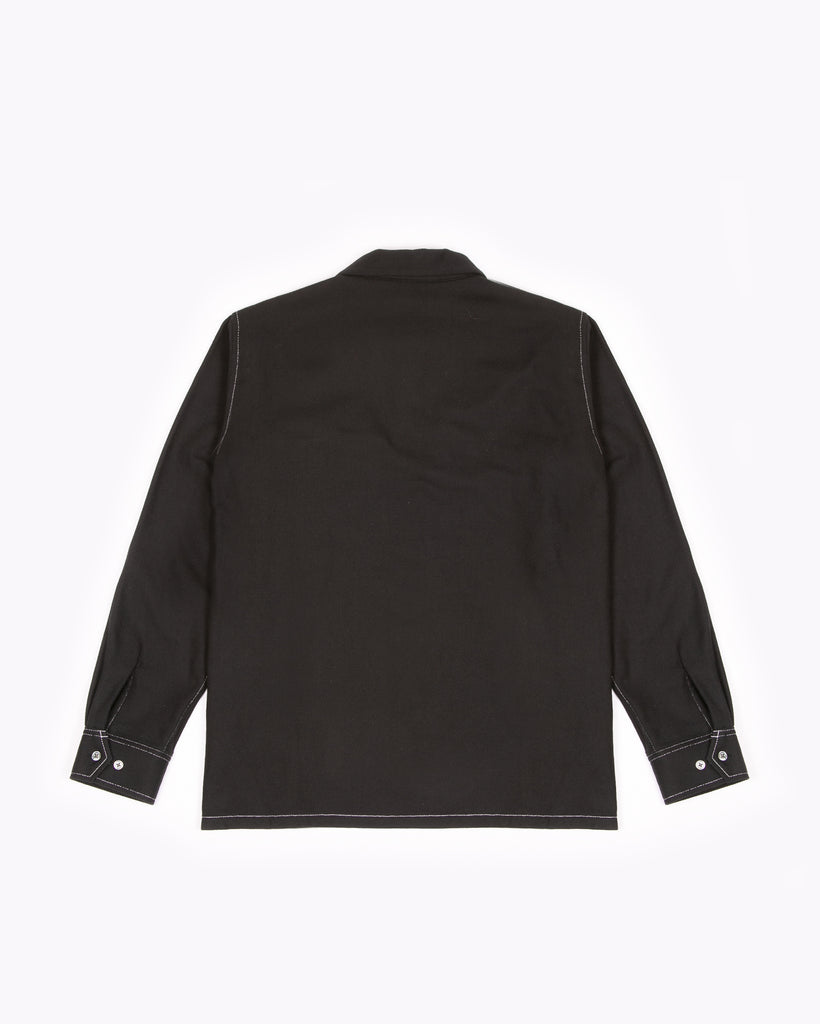 LS Boxy Shirt - Black