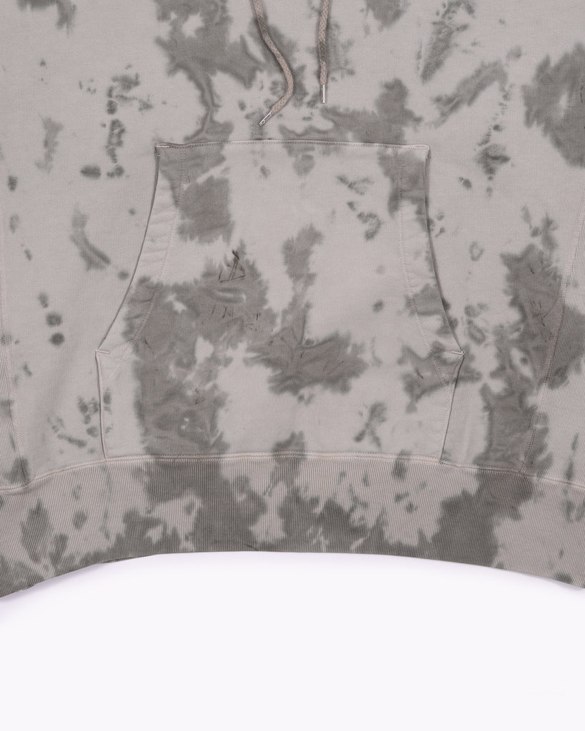 Natural Dyed Hoodie Fleece - Smoke Mist