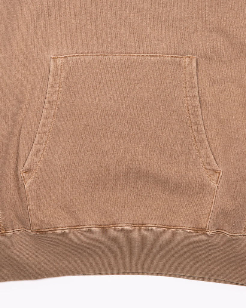 Natural Dyed Hoodie Fleece - Bark