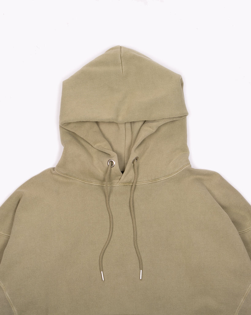 Natural Dyed Hoodie Fleece - Lichen