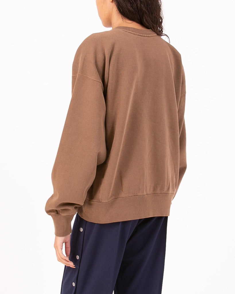 Natural Dyed Crew Fleece - Bark