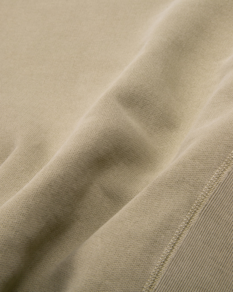 Natural Dyed Crew Fleece - Lichen