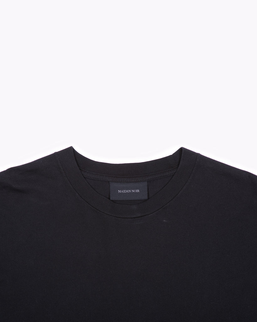 Natural Dyed Block SS Jersey - Black