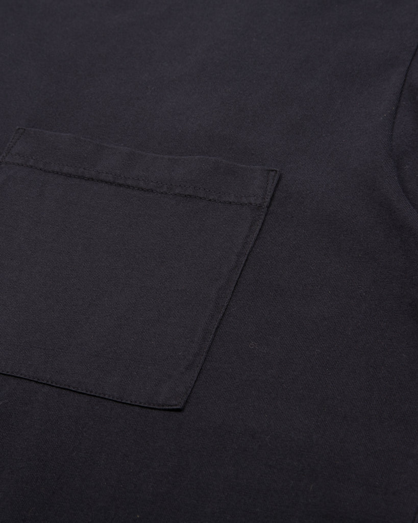 Natural Dyed Block SS Jersey - Black