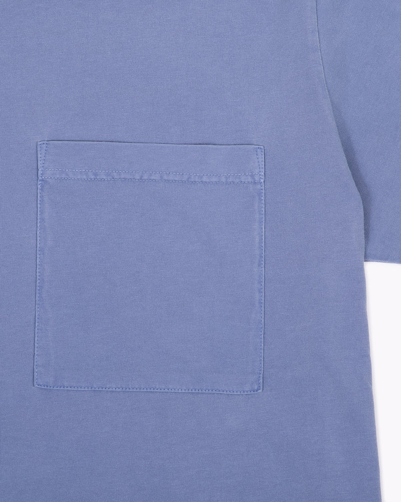 Natural Dyed Block SS Jersey - Coast