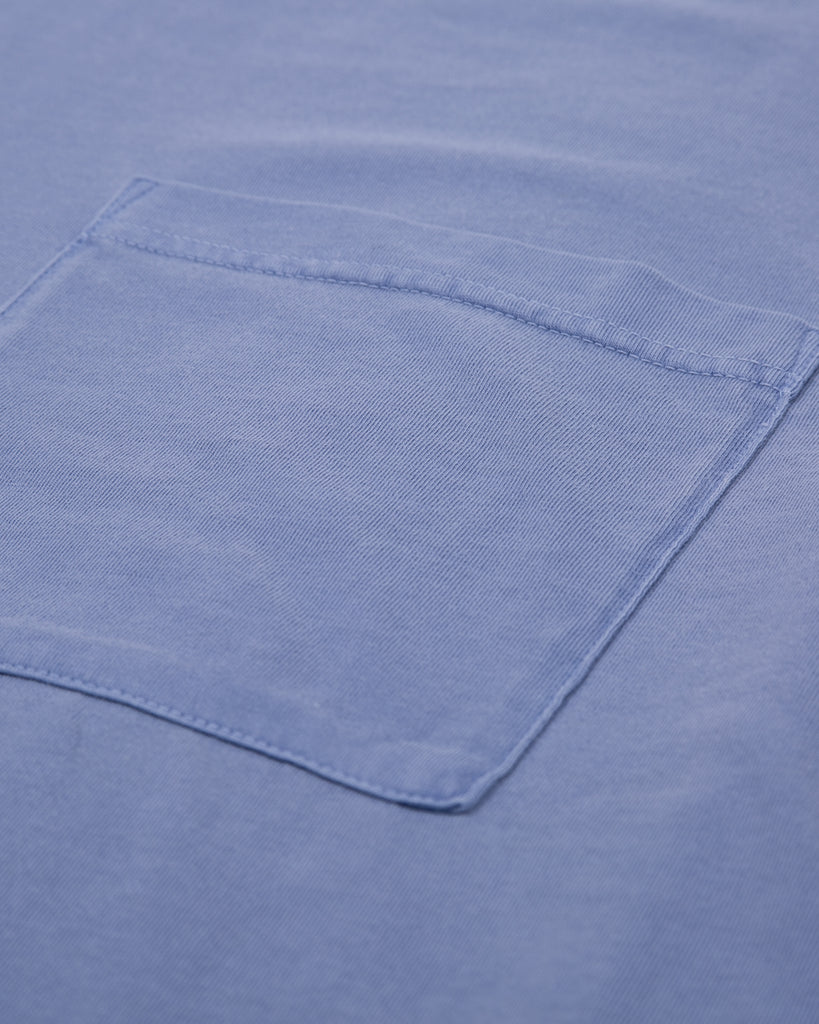 Natural Dyed Block SS Jersey - Coast