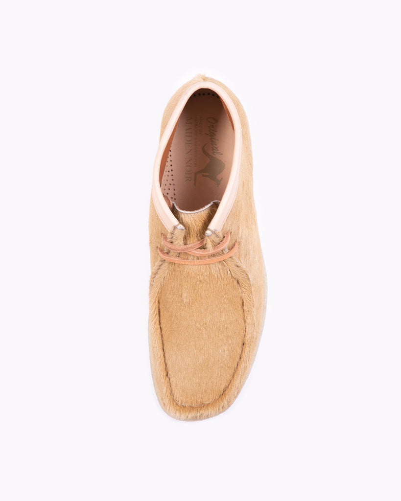 Padmore and Barnes P404 - Natural Hairy Suede