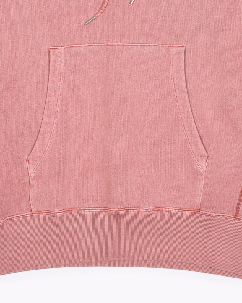Natural Dyed Hoodie Fleece - Brick