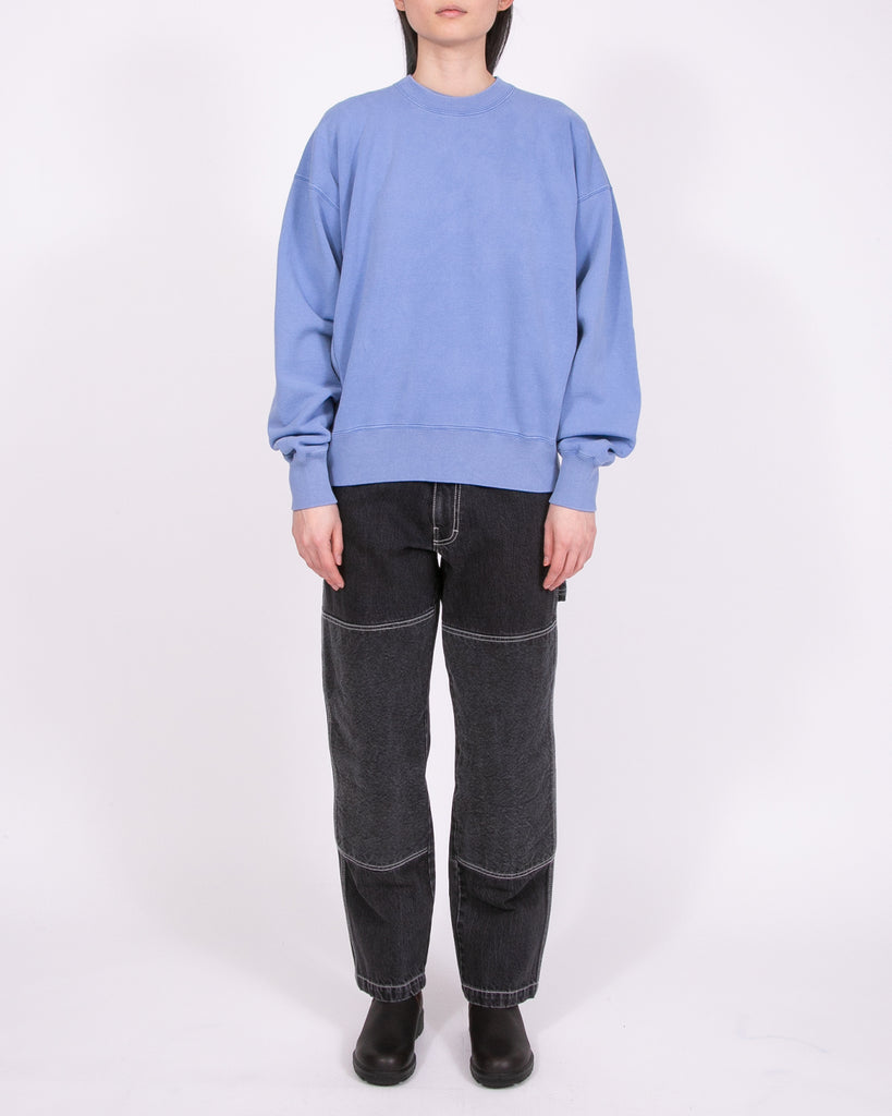 Natural Dyed Crew Fleece - Coast