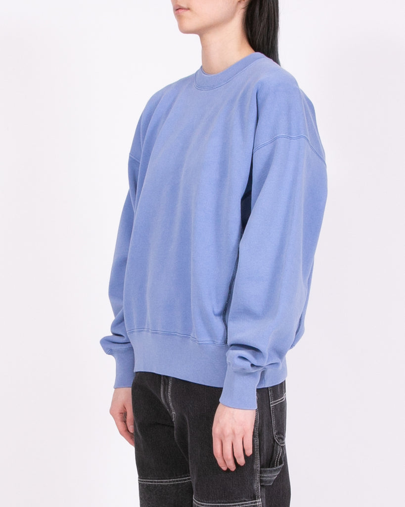Natural Dyed Crew Fleece - Coast