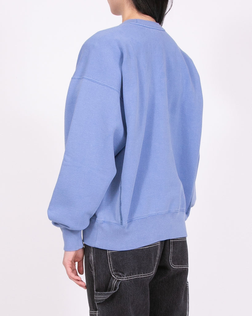 Natural Dyed Crew Fleece - Coast