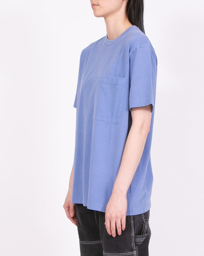 Natural Dyed Block SS Jersey - Coast