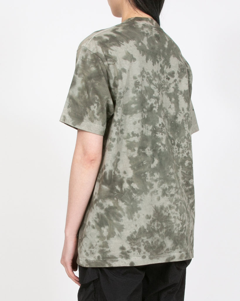 Natural Dyed Block SS Jersey - Smoke Mist