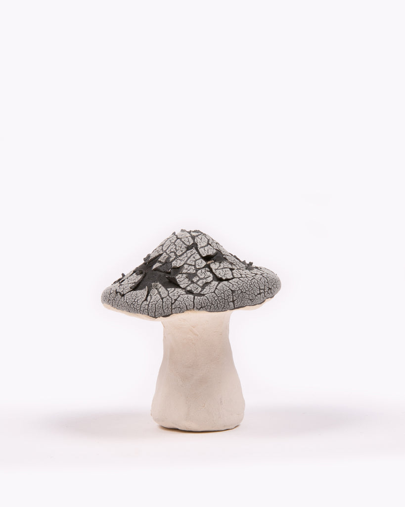 Shroom Ceramic Incense Holder - Cracked