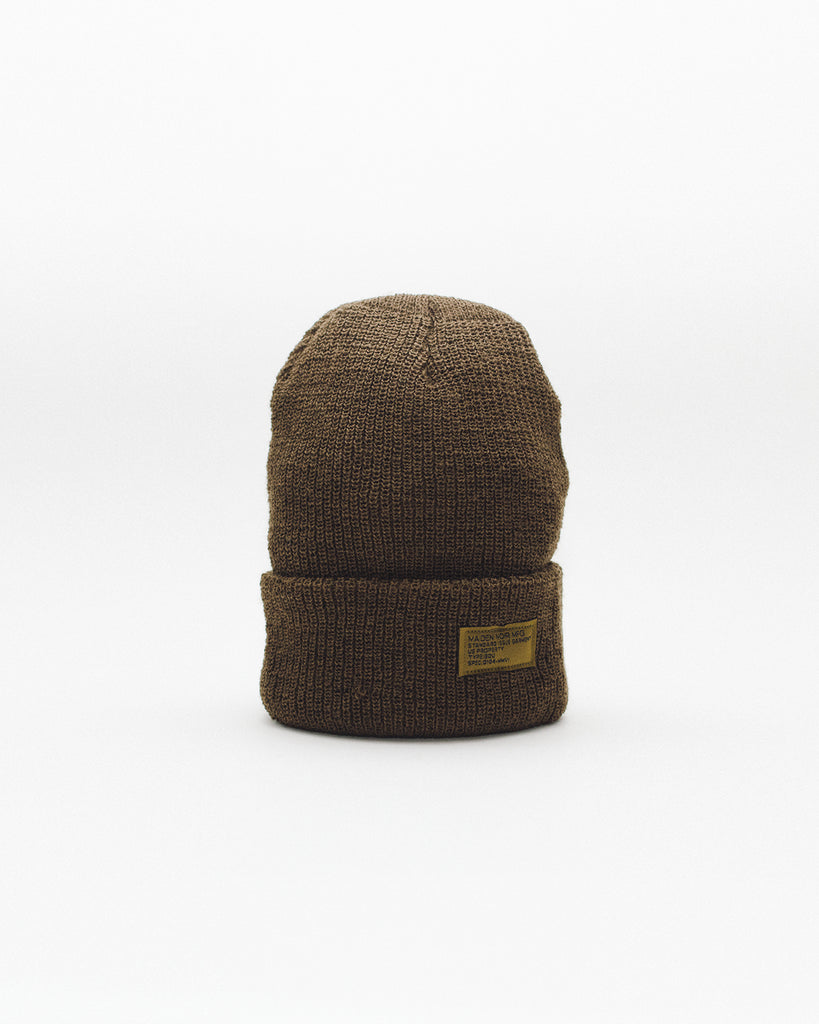 Wool Watch Cap - Olive