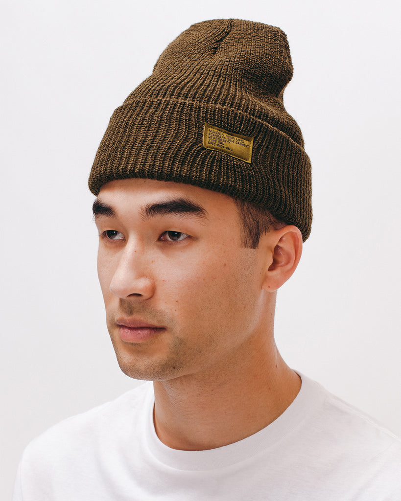 Wool Watch Cap - Olive