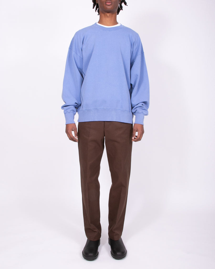 Natural Dyed Crew Fleece - Coast