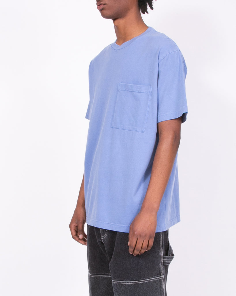 Natural Dyed Block SS Jersey - Coast