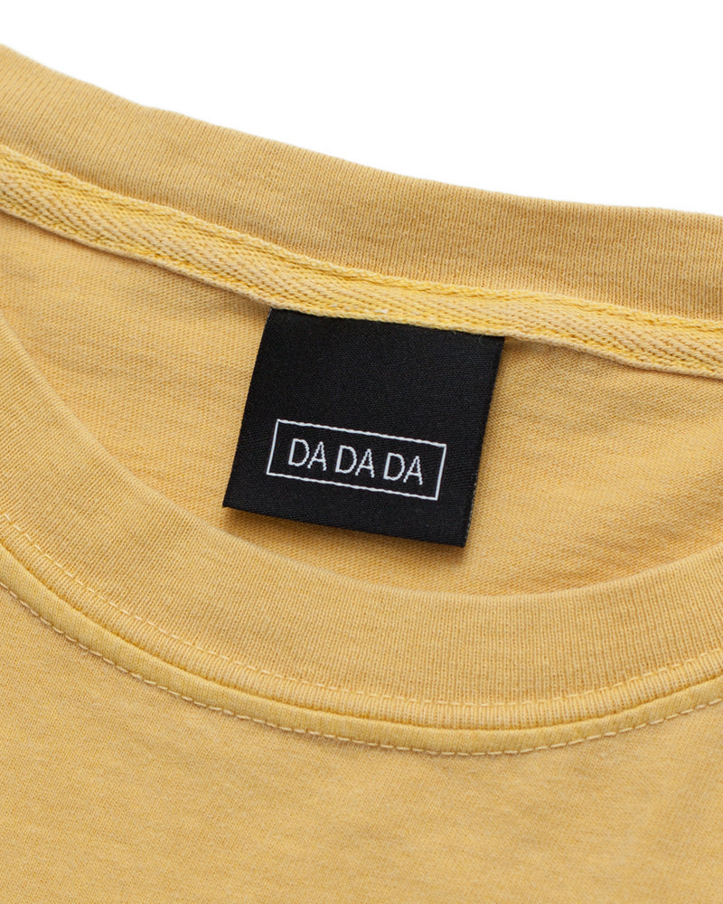 Logo Pocket Tee - Mustard - Maiden Noir