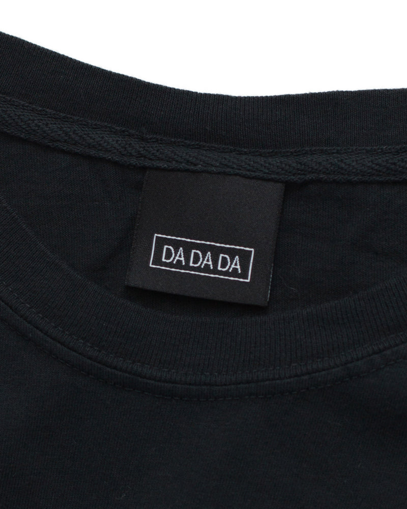 Logo Pocket Tee - Black - Maiden Noir