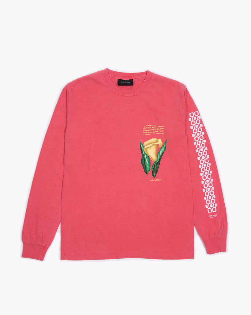 Lily L/S Jersey - Melon - Maiden Noir