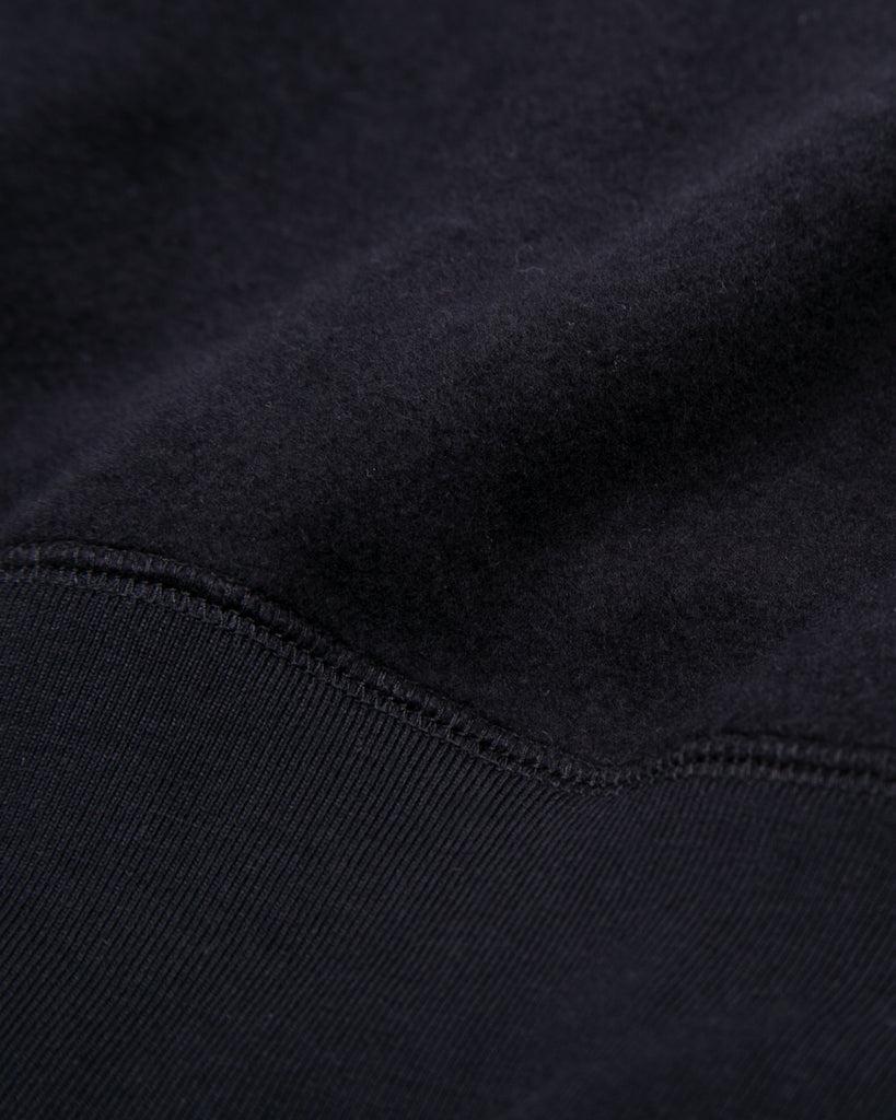 Reversible Crew Fleece - Black