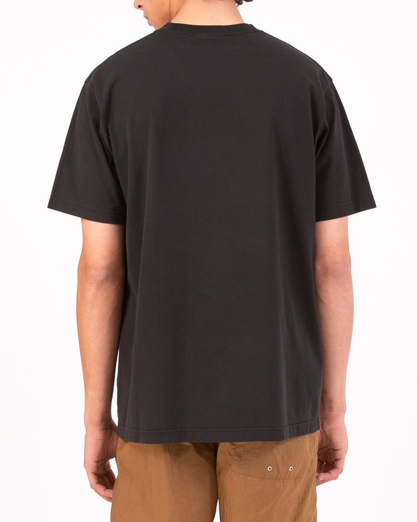 Natural Dyed Block SS Jersey - Black